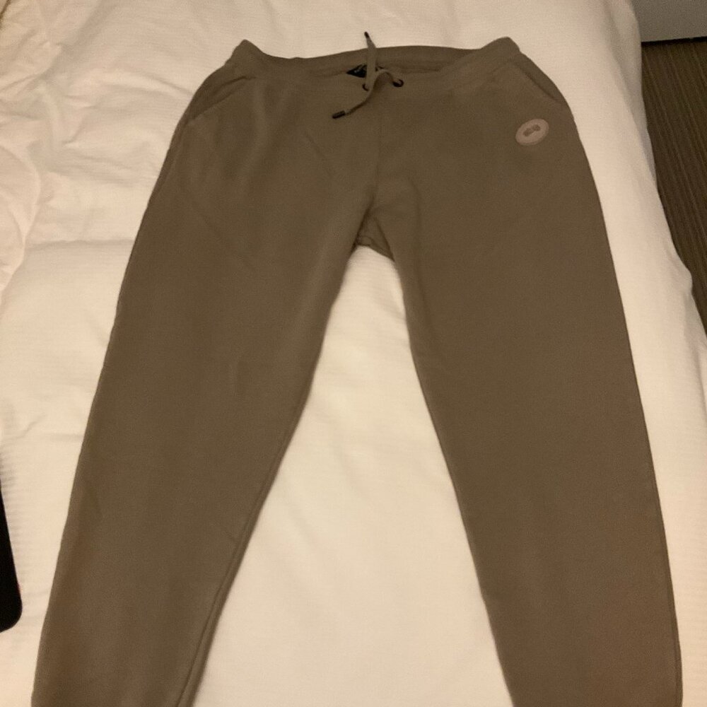 Canada Goose Huron Logo Men’s Northwood Khaki  Sweat Pants XL